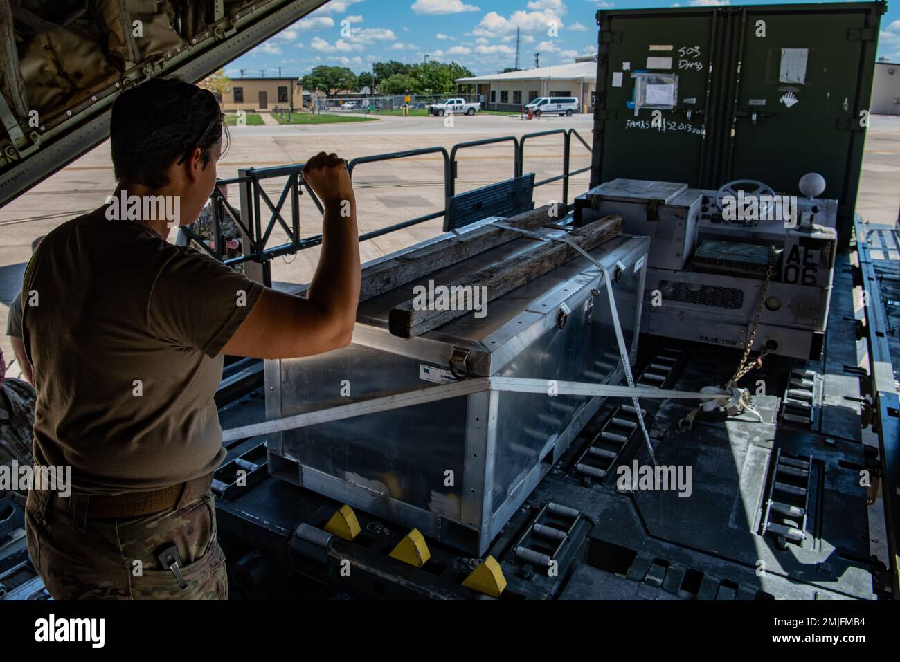 Tech. Sgt. Dani Galich, 40th Airlift Squadron tactics flight chief