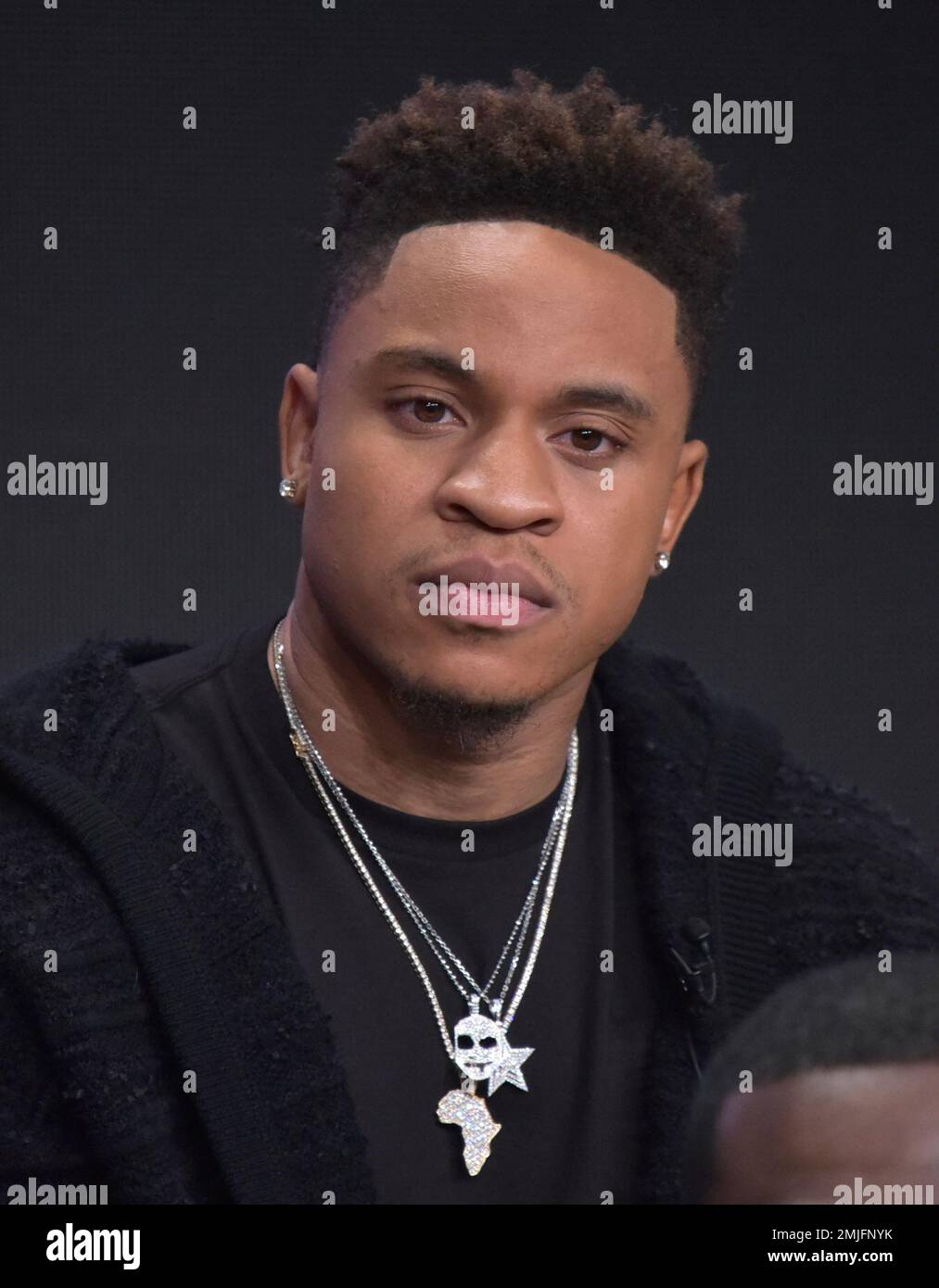 Rotimi participates in the Starz 