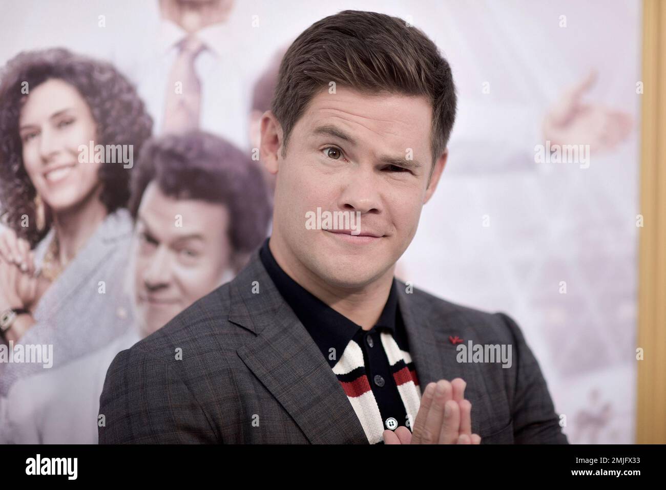 Adam DeVine attends the LA premiere of "The Righteous Gemstones" at