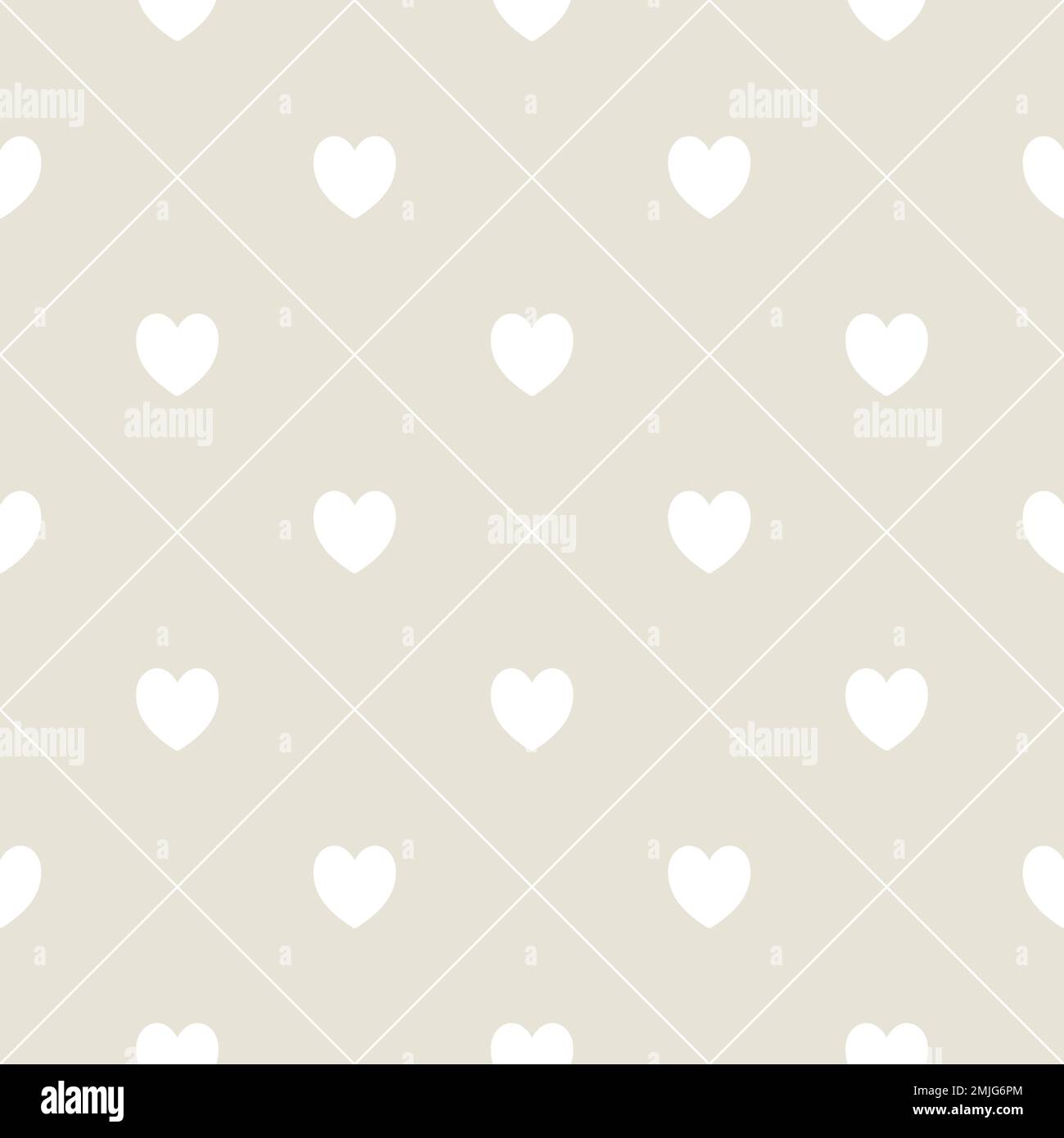 Simple Heart Background Pattern Seamless pattern with hearts, romantic background Stock Vector Image ...