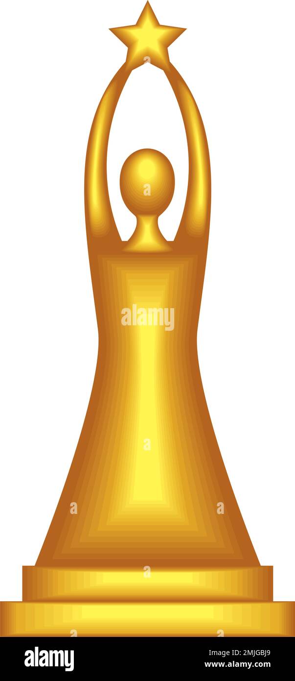 golden trophy award Stock Vector Image & Art - Alamy