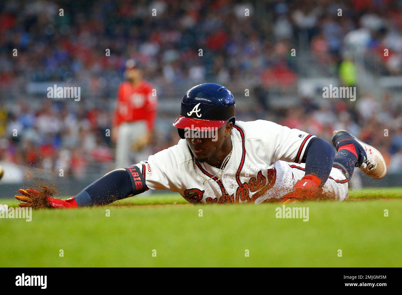 Ozzie Albies Albies Atlanta Braves Game-Used Players Weekend