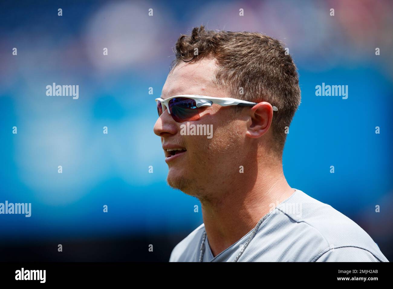 LOS ANGELES, CA, USA - AUGUST 23: Joc Pederson, Kelsey Williams at the 6th  Annual PingPong4Purpose held at Dodger Stadium on August 23, 2018 in Los  Angeles, California, United States. (Photo by