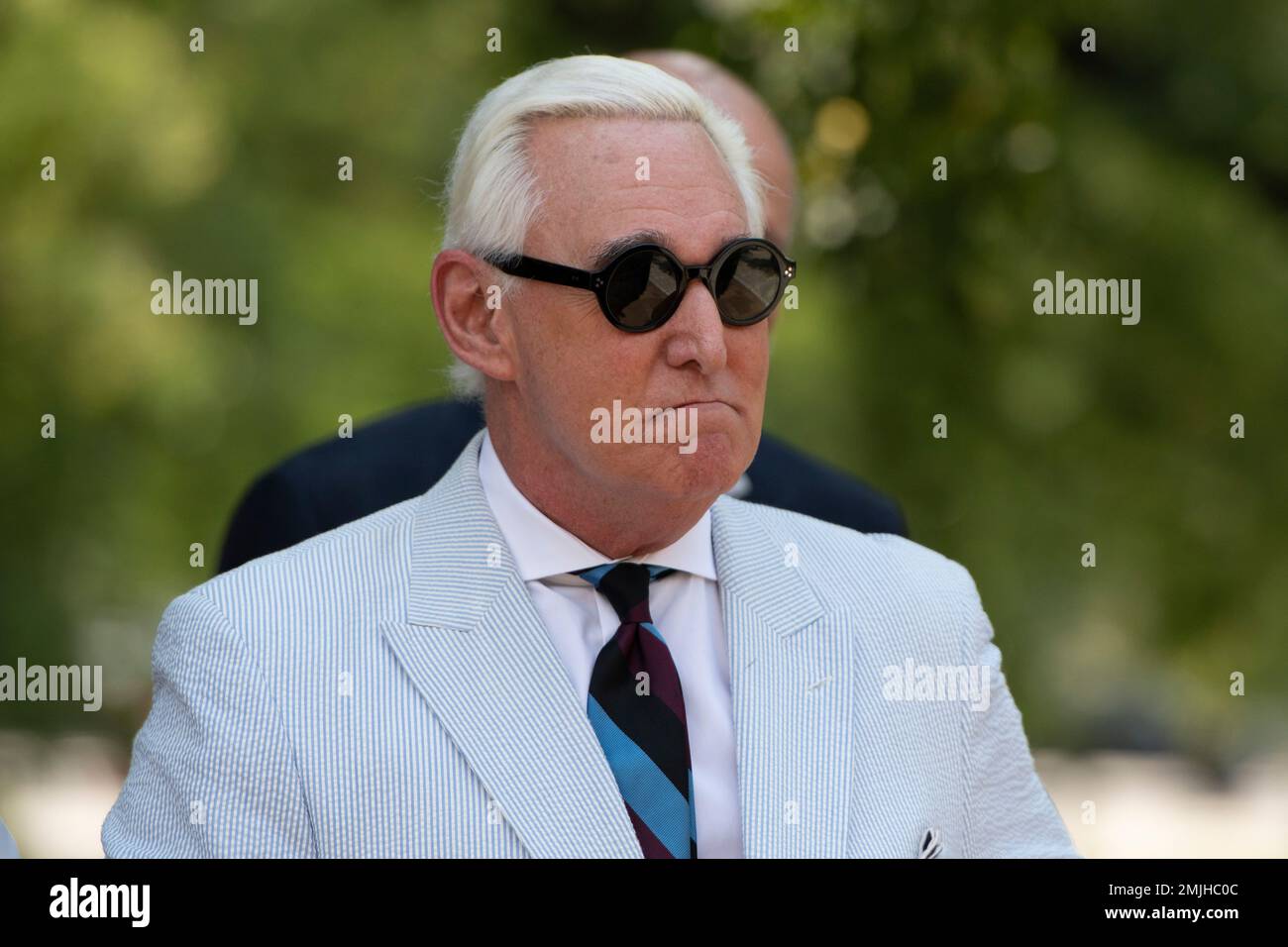 Roger Stone A Longtime Confidant Of President Donald Trump Leaves