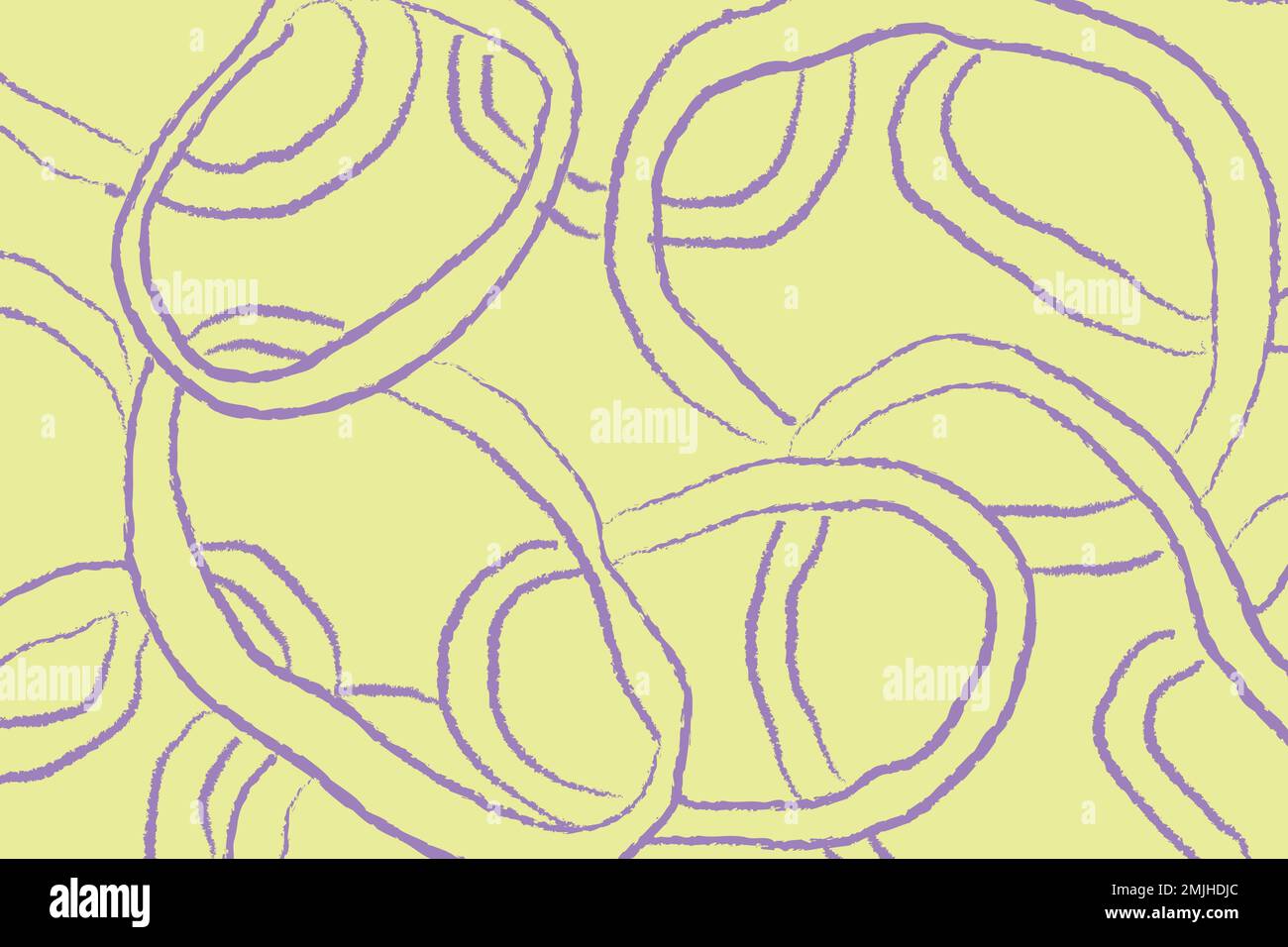 Doodle background, purple abstract pattern design vector Stock Vector