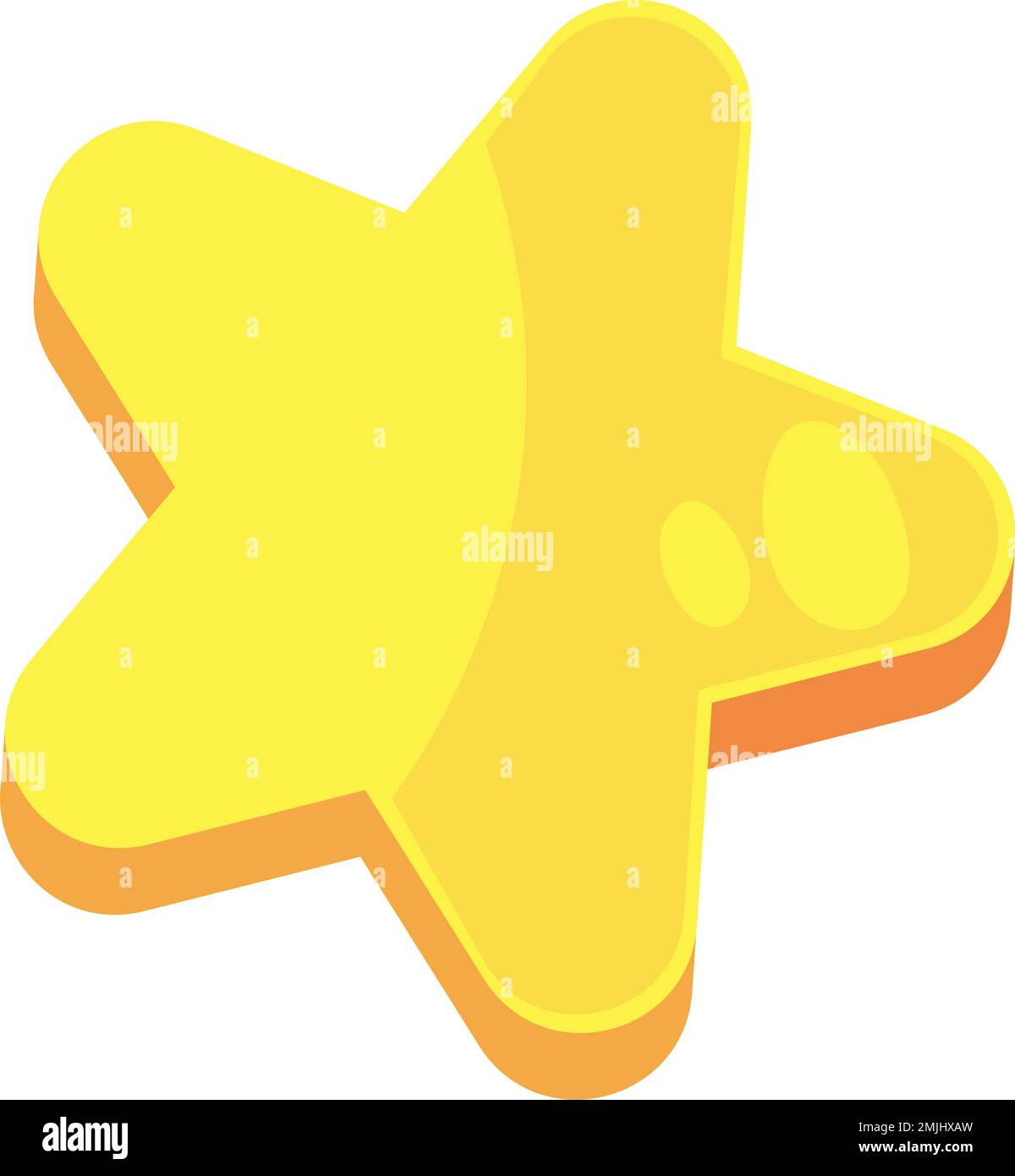 golden star cartoon Stock Vector Image &amp; Art - Alamy