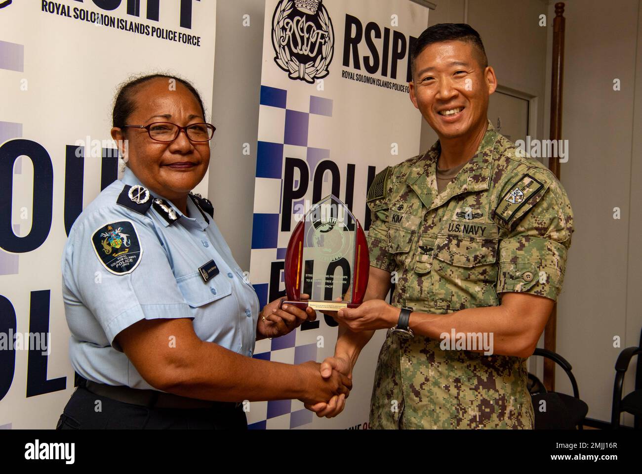 HONIARA, Solomon Islands (Aug. 30, 2022) – Capt. Hank Kim, Pacific ...