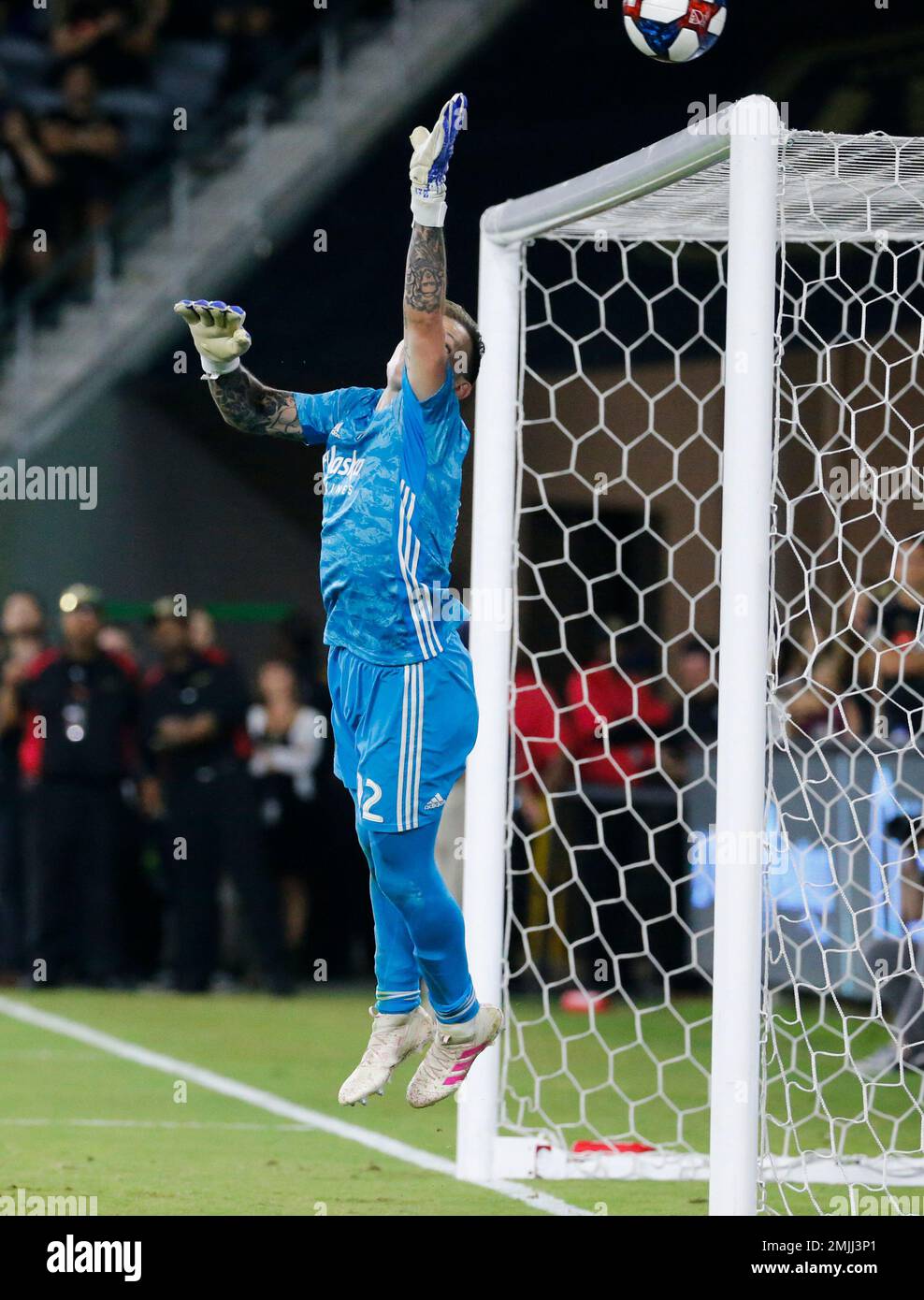 Portland Timbers goalkeeper Steve Clark (12) in actions during a U.S