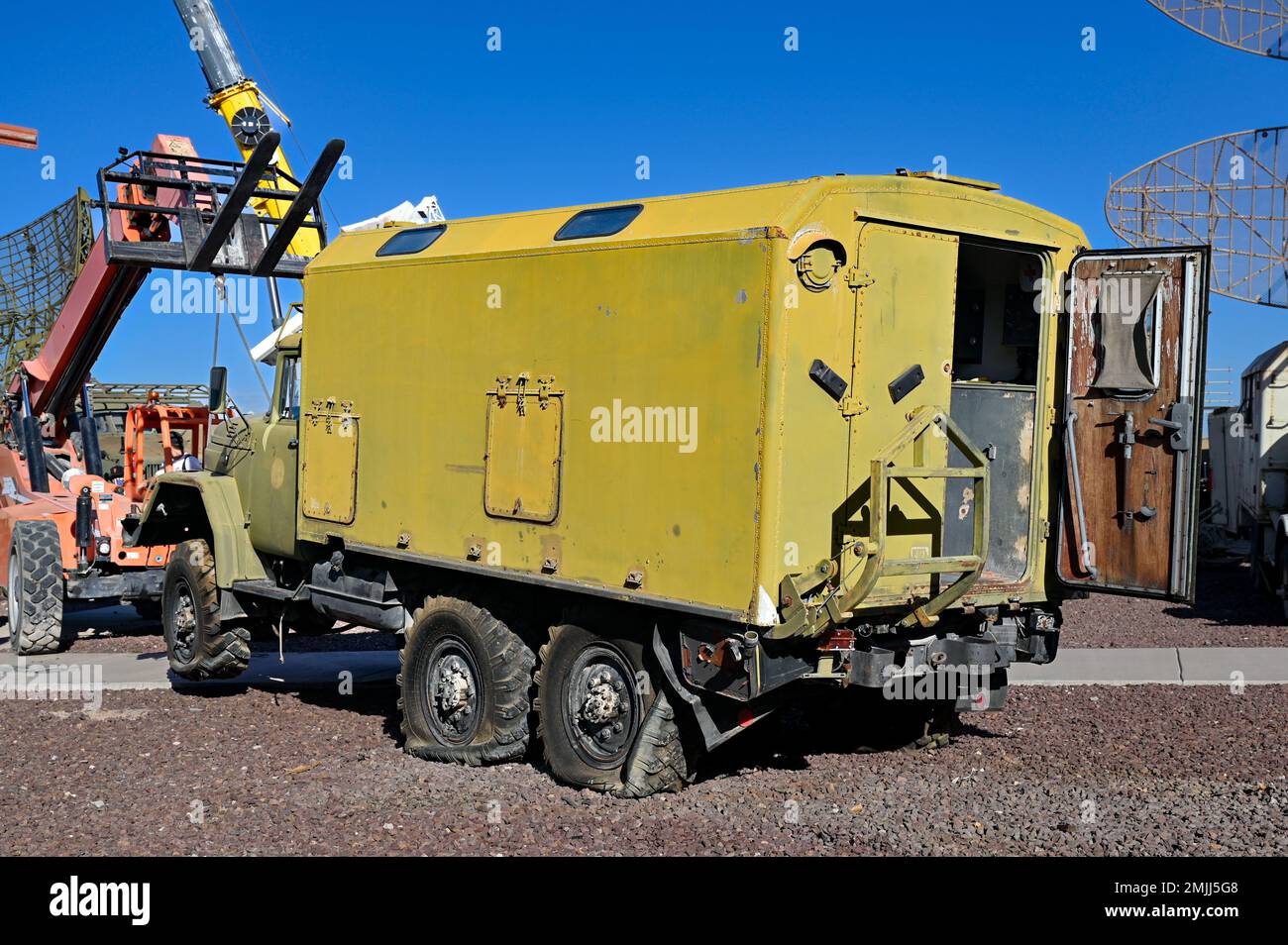 A Zil 131 displayed at the Threat Training Facility (TTF) is being