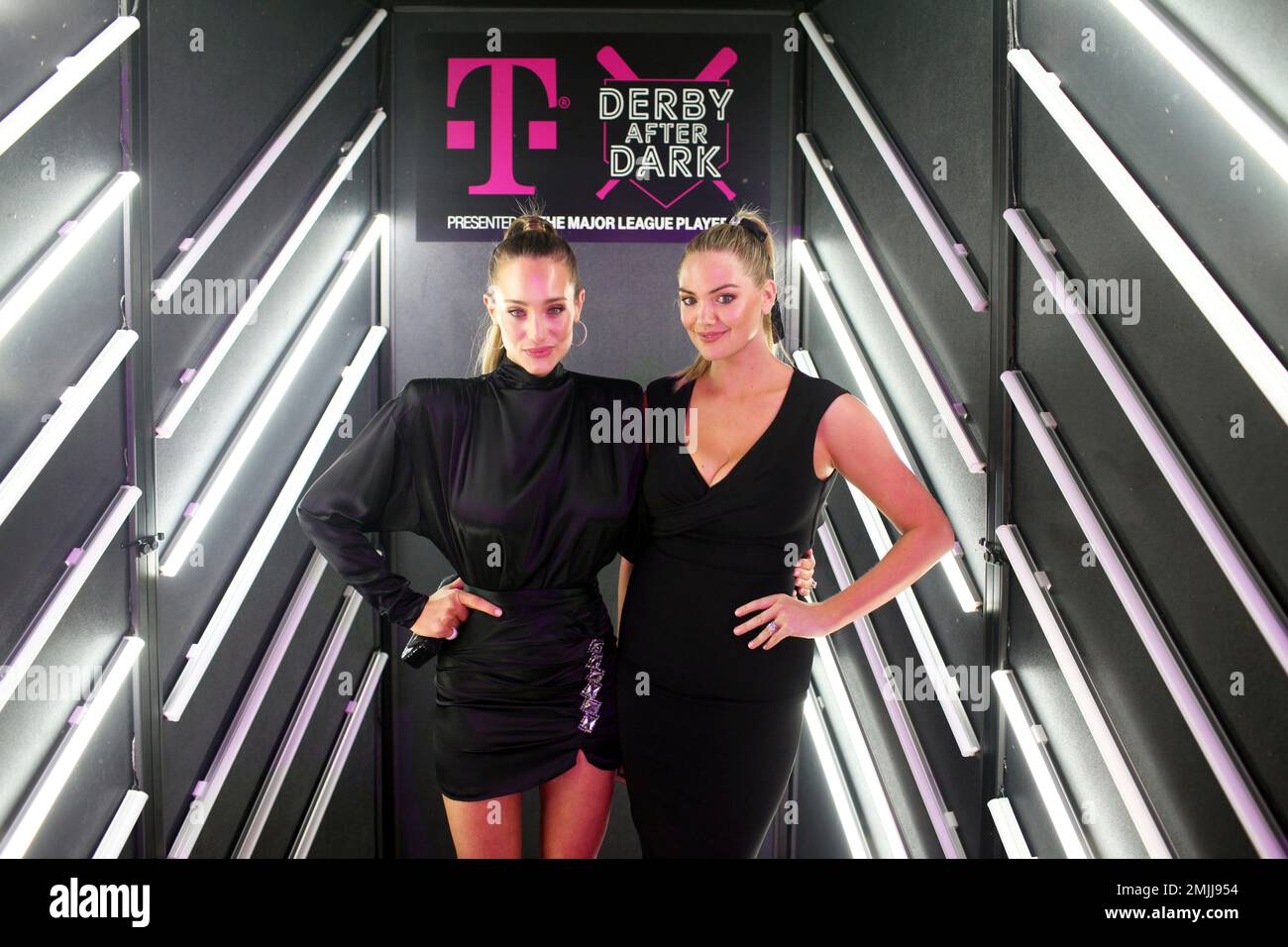 IMAGE DISTRIBUTED FOR TMOBILE Supermodels Hannah Jeter and Kate
