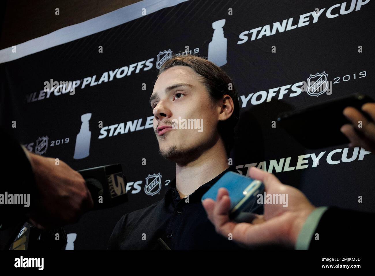 FILE In this May 8, 2019, file photo, Carolina Hurricanes' Sebastian