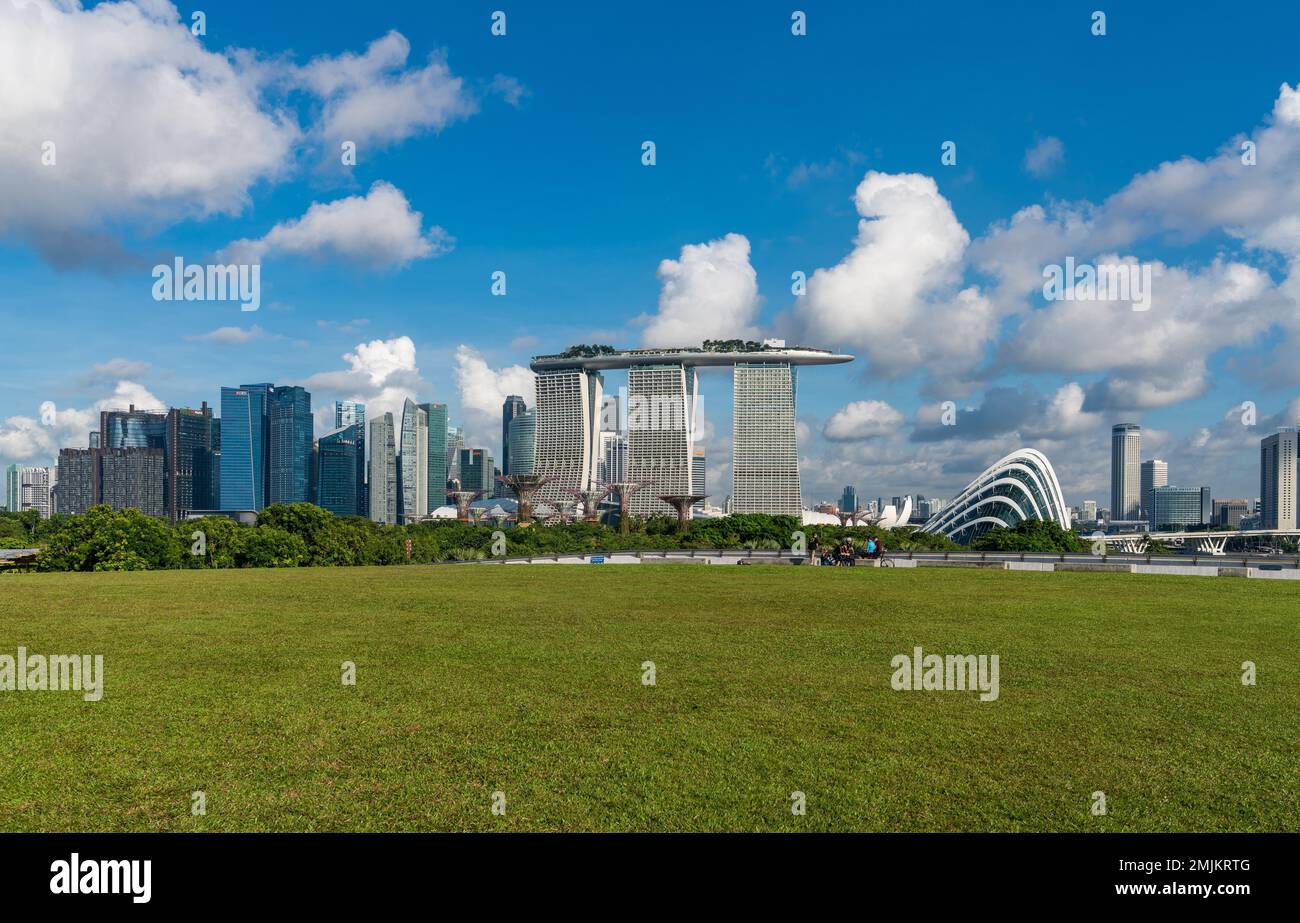 Singapore coastal levee hi-res stock photography and images - Alamy