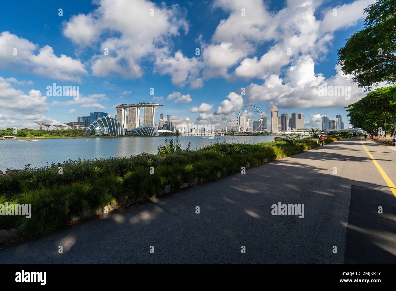 Coastal levee in singapore hi-res stock photography and images - Alamy