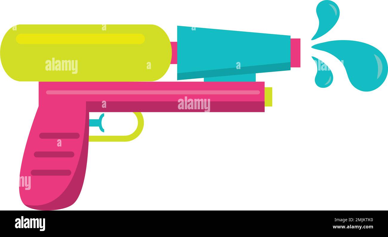 gun with water splash Stock Vector Image & Art Alamy
