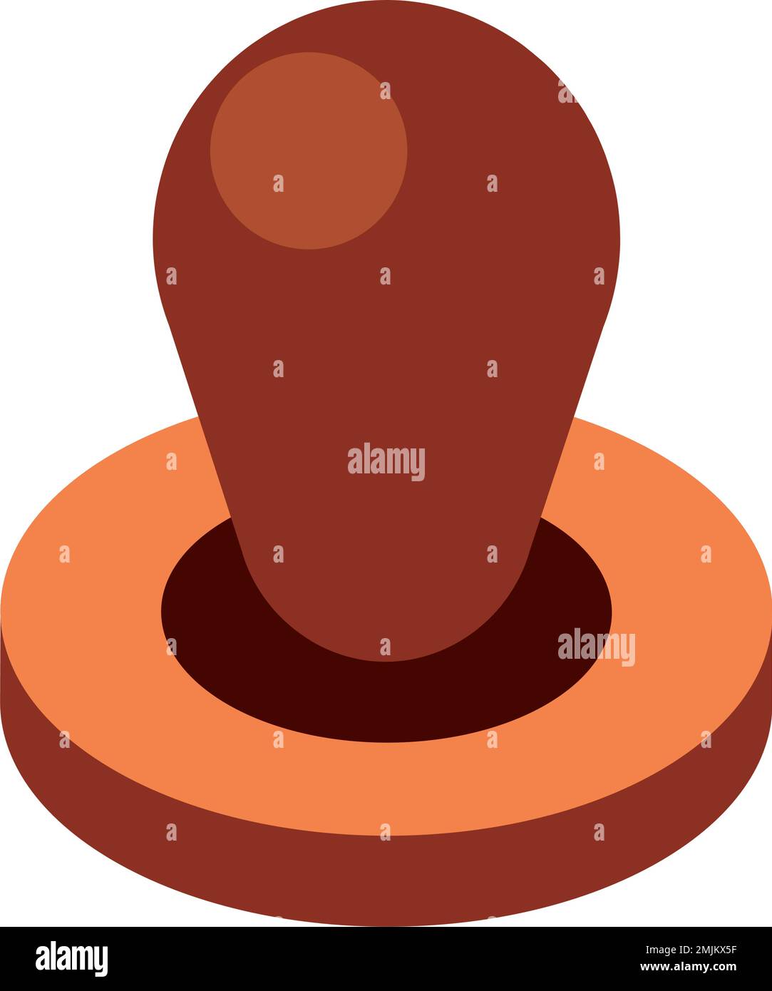 wooden stamp icon Stock Vector Image & Art Alamy