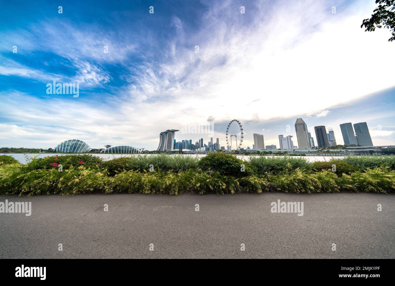 Coastal levee in singapore hi-res stock photography and images - Alamy