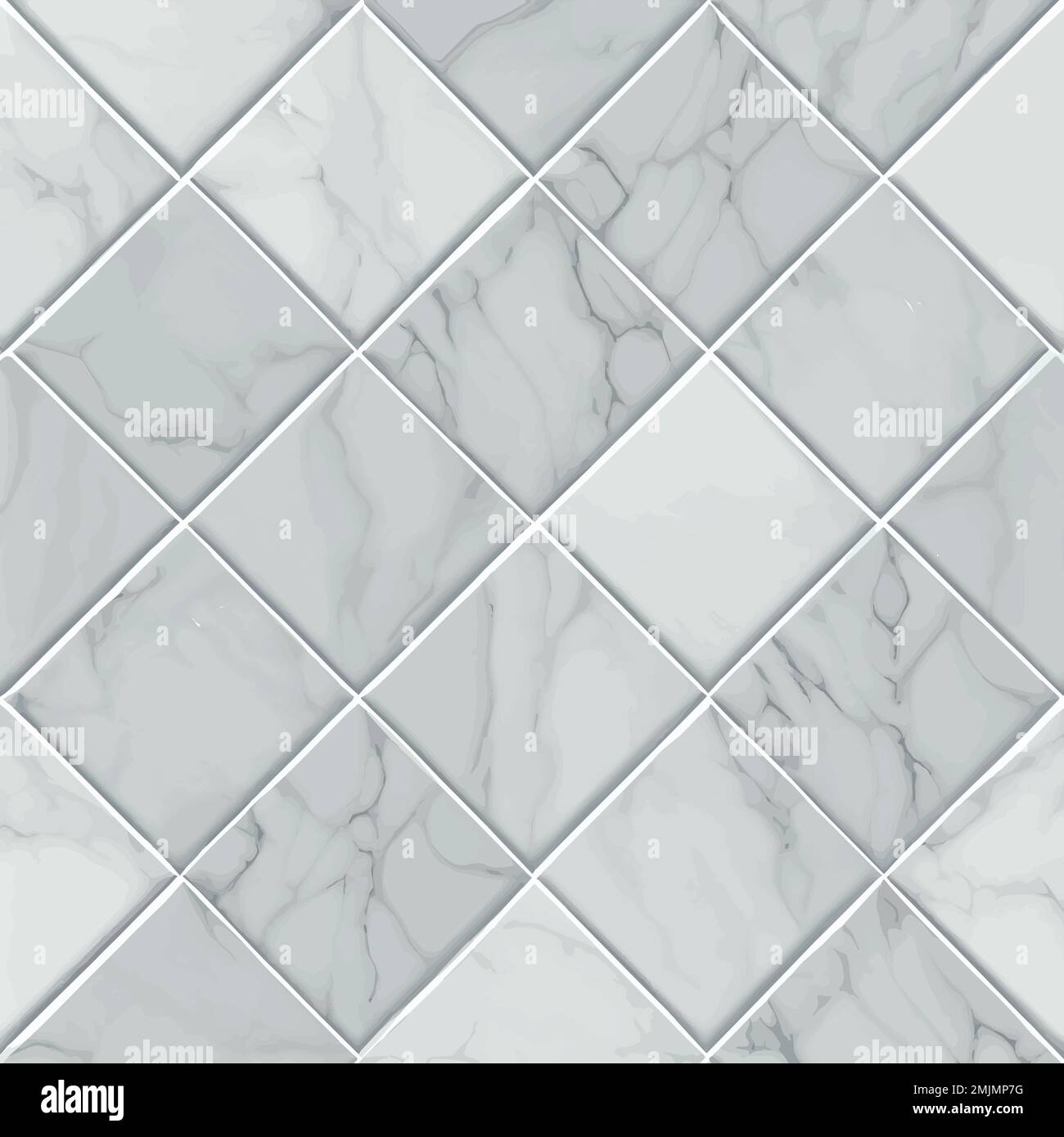 Light marble tile texture, pattern background - Vector illustration ...