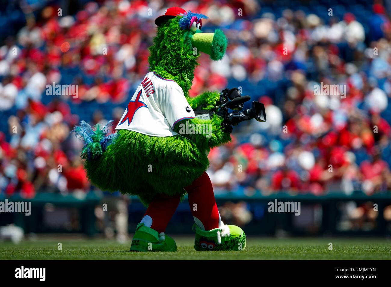 Philadelphia Phillies Mascot Phillie Phanatic His Editorial Stock Photo -  Stock Image