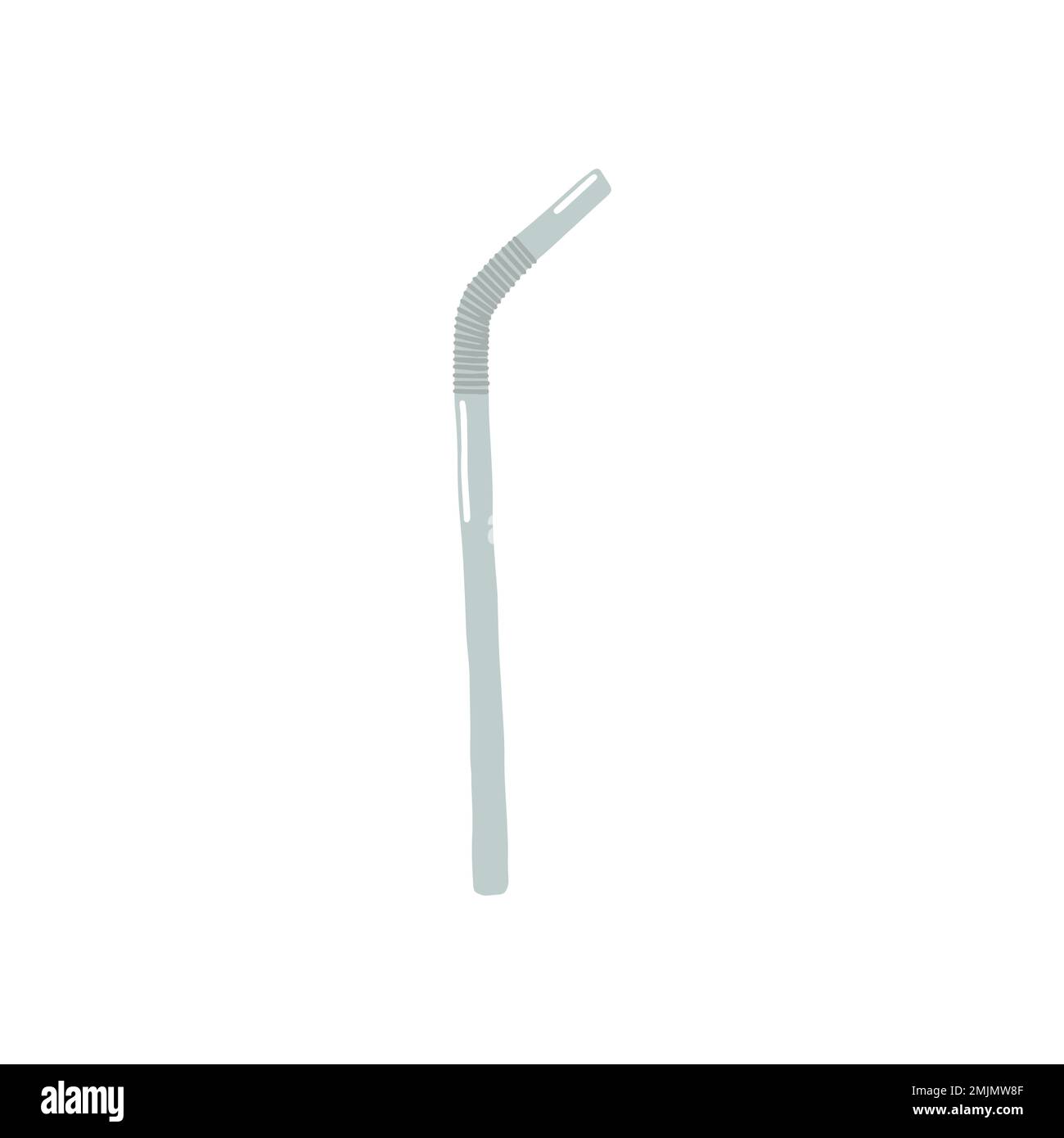 Doodle vector metal straw isolated Stock Vector Image & Art Alamy