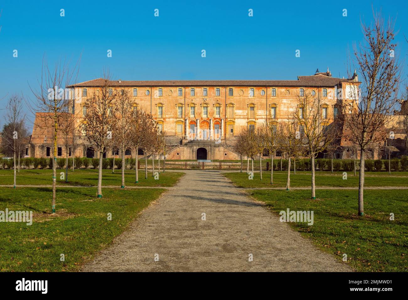 Sassuolo - Modena - Emilia Romagna - Italy landmark Palazzo Ducale palace Stock Photo