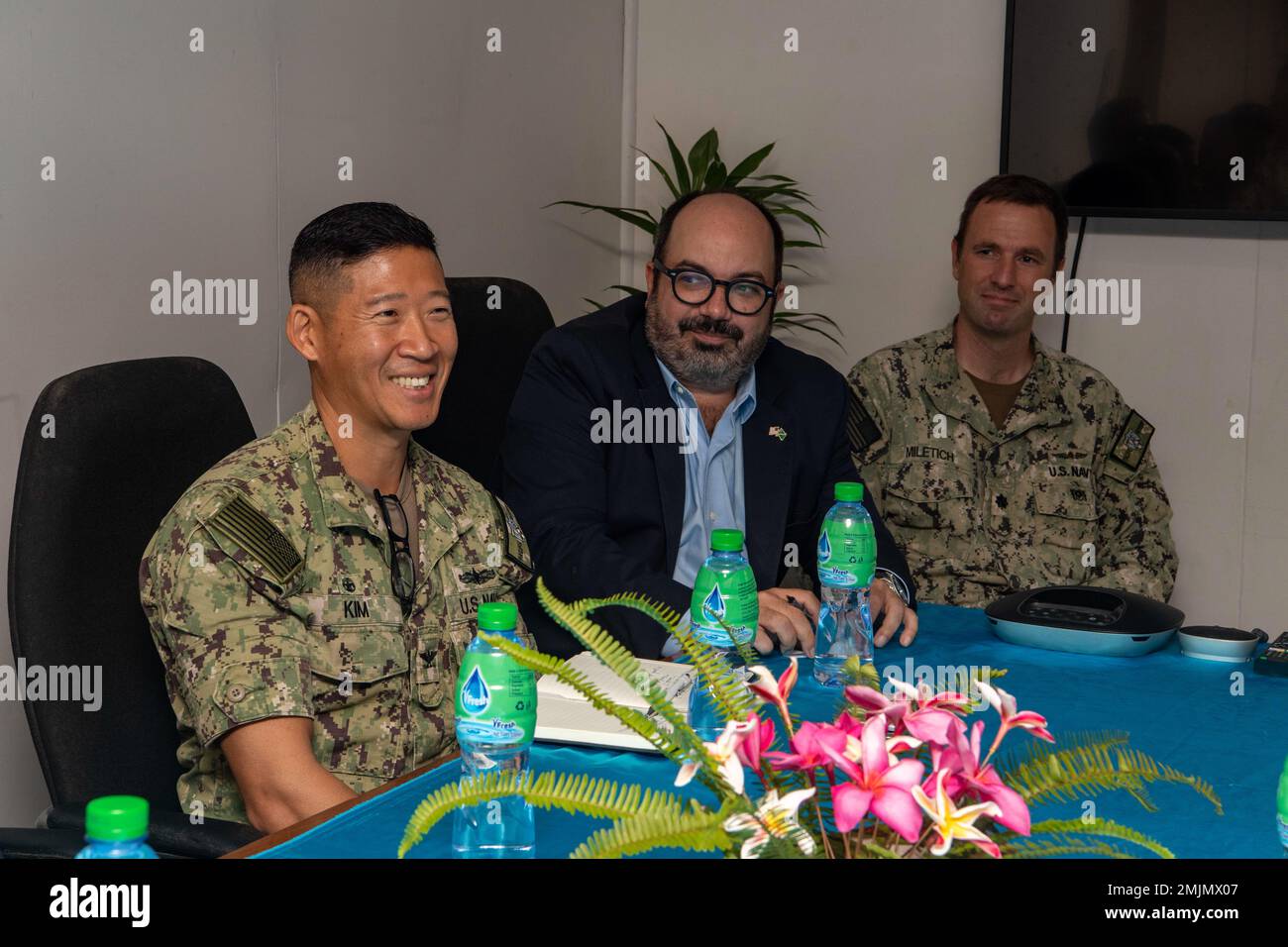 HONIARA, Solomon Islands (Aug. 31, 2022) – Capt. Hank Kim, Pacific ...