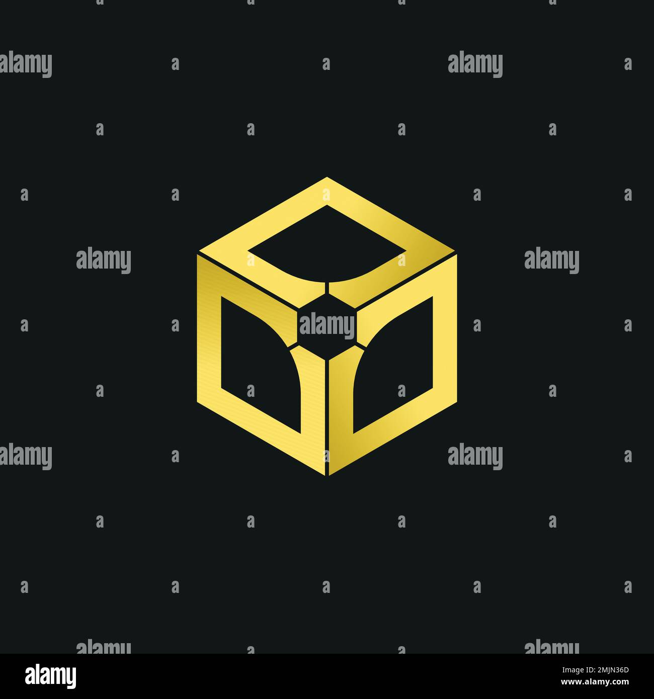Abstract Gradient Vector Real Estate Logo Stock Vector