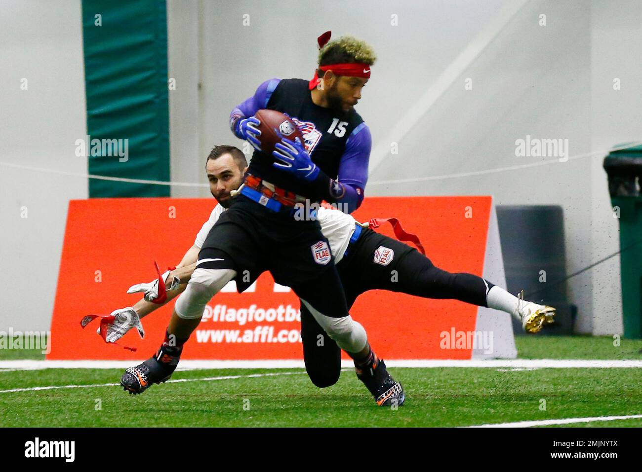 IMAGE DISTRIBUTED FOR THE AMERICAN FLAG FOOTBALL LEAGUE TMT's Frankie
