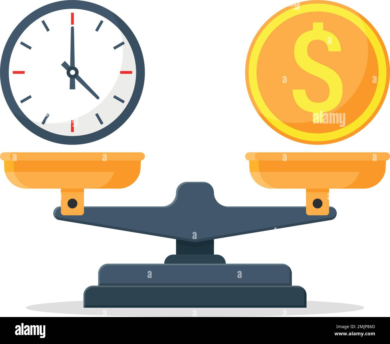 Weighing pan scales justice Stock Vector Images Alamy