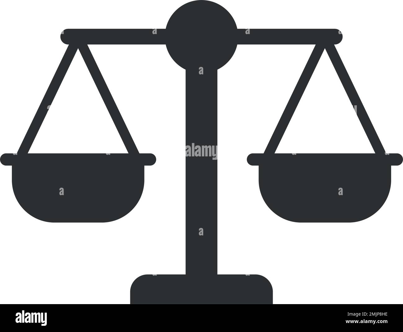 Premium Vector  Scale comparison icon in flat style balance weight vector  illustration on white isolated background scale compare business concept