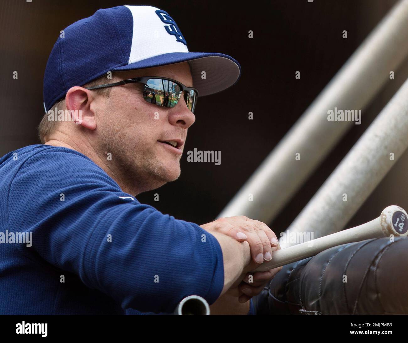 San Diego Padres Batting Practice Logo - National League (NL