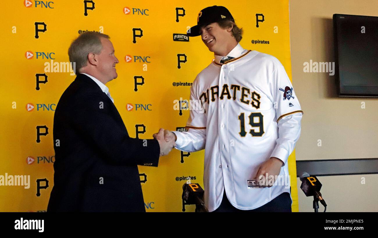 Pittsburgh Pirates firstround draft pick, Quinn Priester, a right
