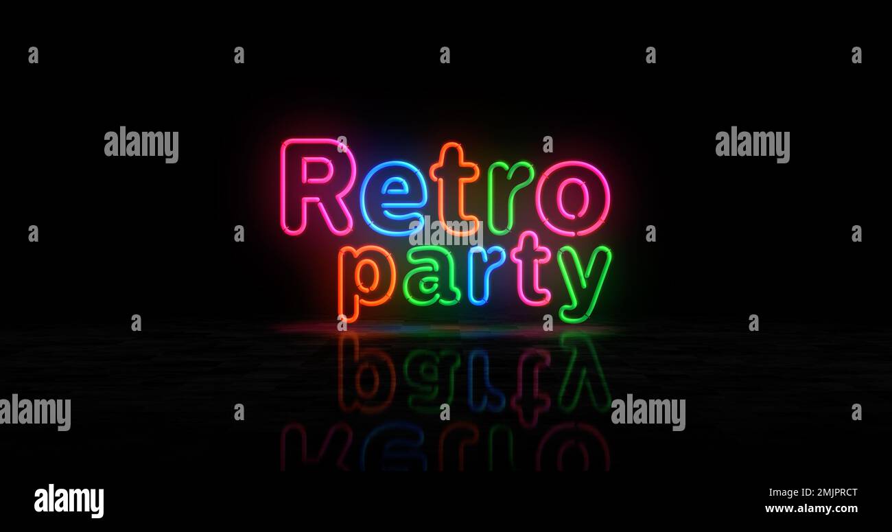 Retro Party Stock Illustrations – 504,109 Retro Party Stock