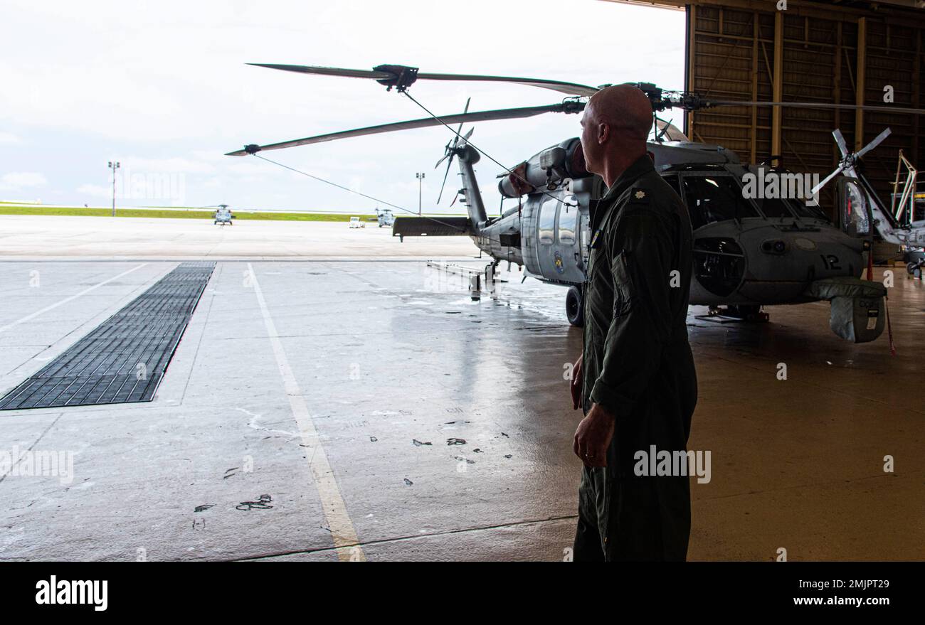 ANDERSEN AFB, Guam (August 31, 2022) Civilian and military staff