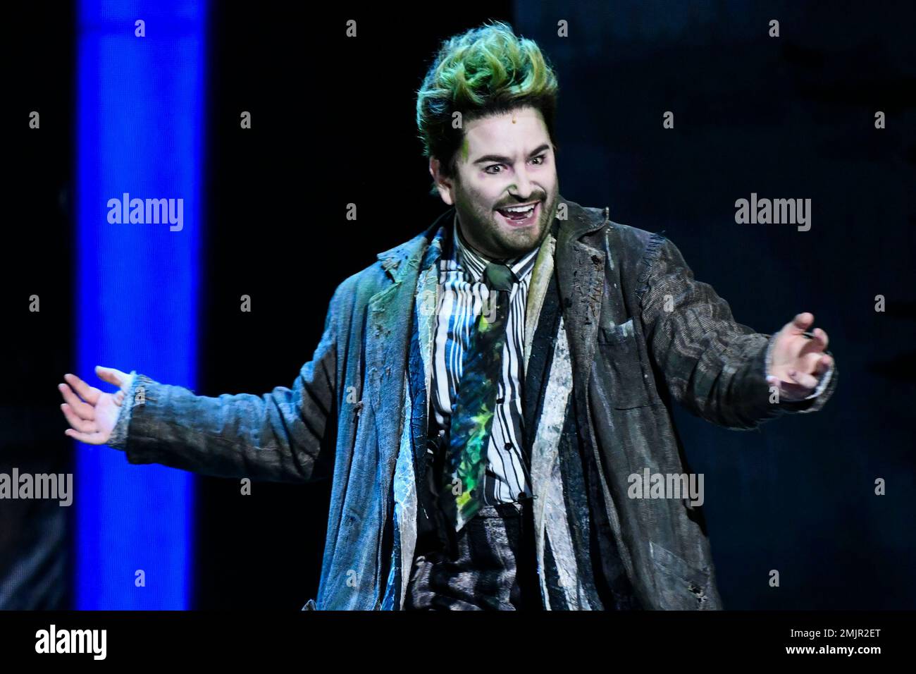 Alex Brightman, of "Beetlejuice," performs at the 73rd annual Tony