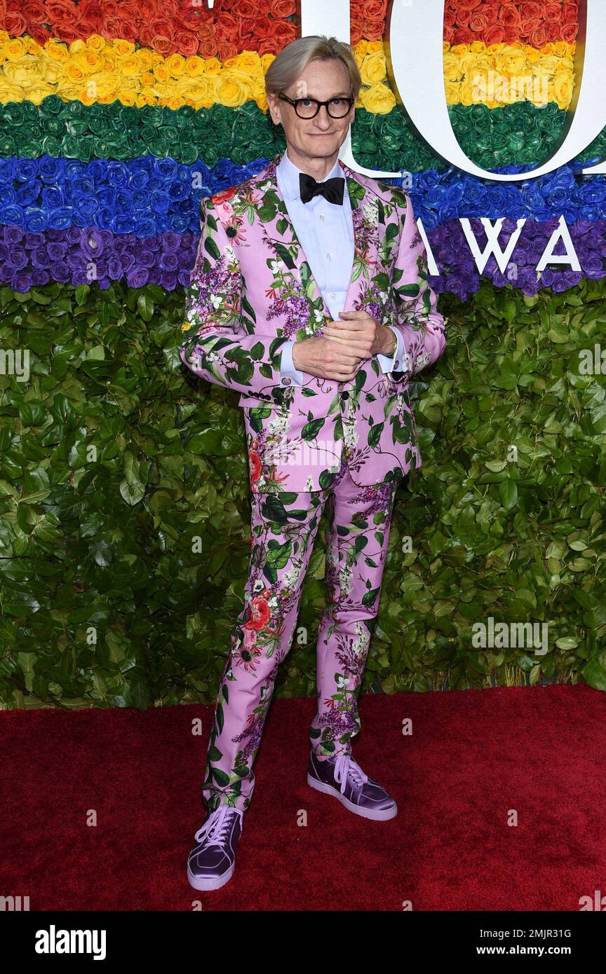 Hamish Bowles arrives at the 73rd annual Tony Awards at Radio City