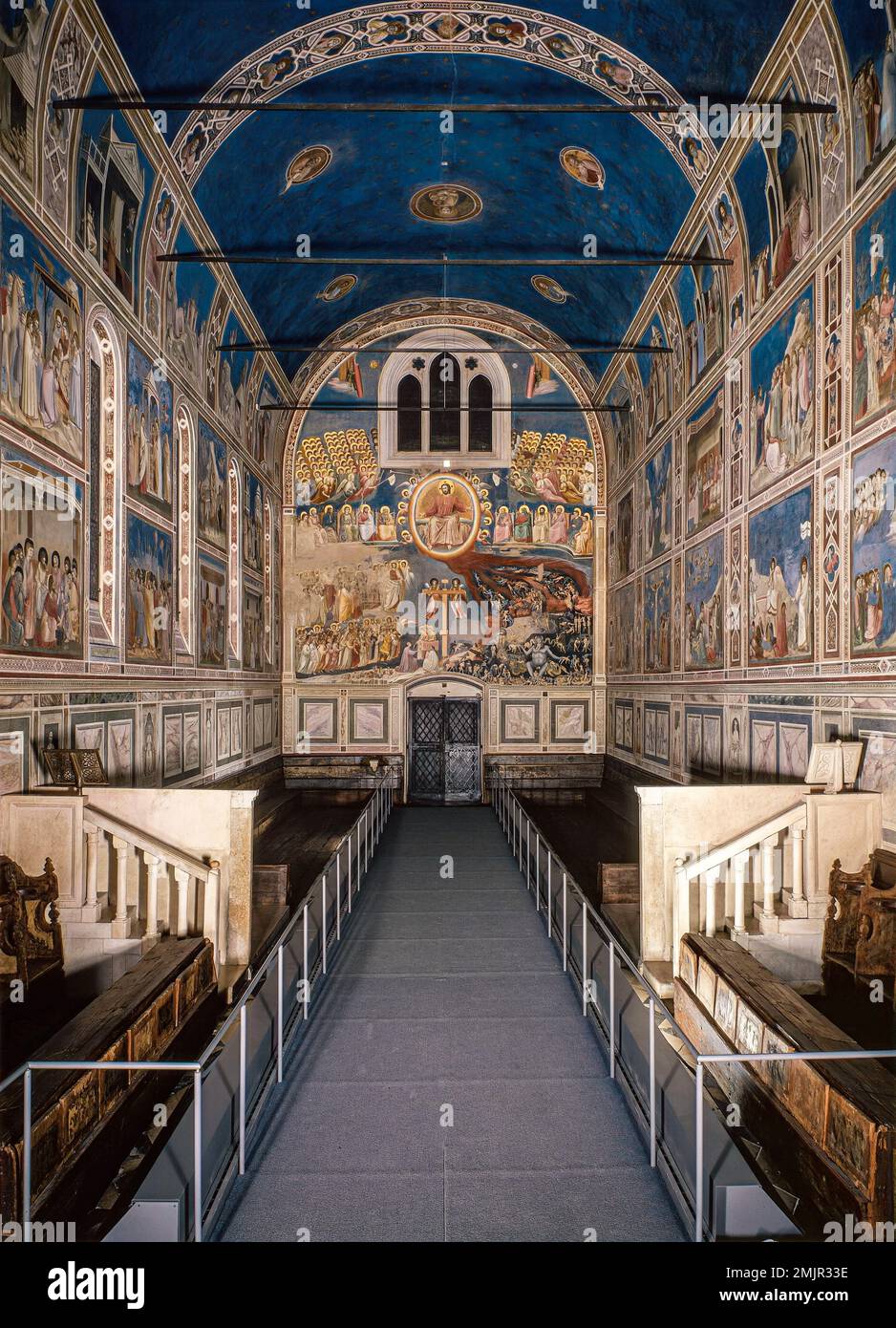 Italy Veneto Padua Scrovegni Chapel by Giotto | Italy Veneto Padua Scrovegni Chapel by Giotto Stock Photo
