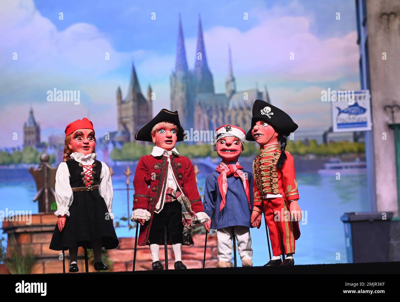 Cologne, Germany. 27th Jan, 2023. The Cologne Hänneschen Theater