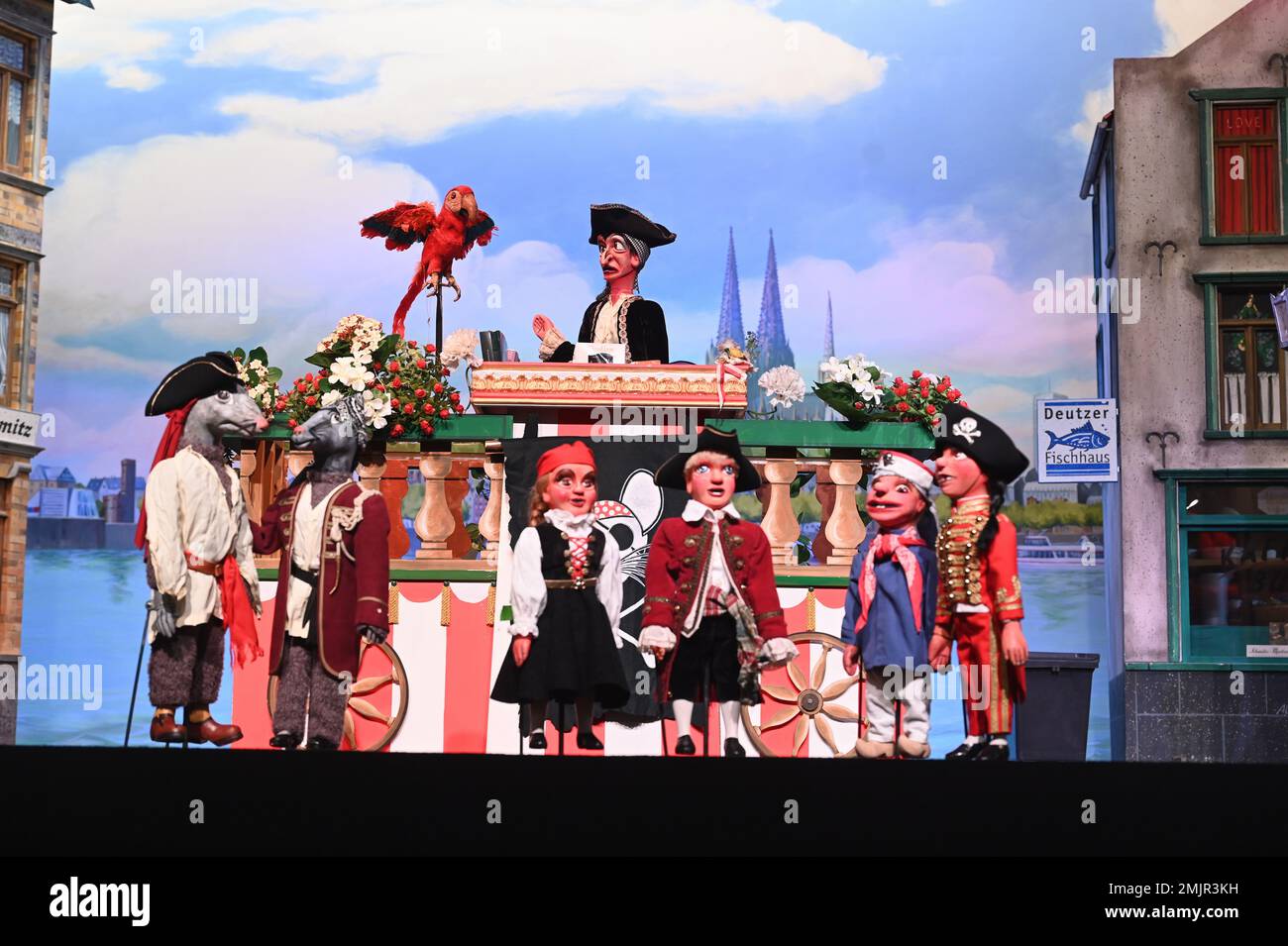 Cologne, Germany. 27th Jan, 2023. The Cologne Hänneschen Theater