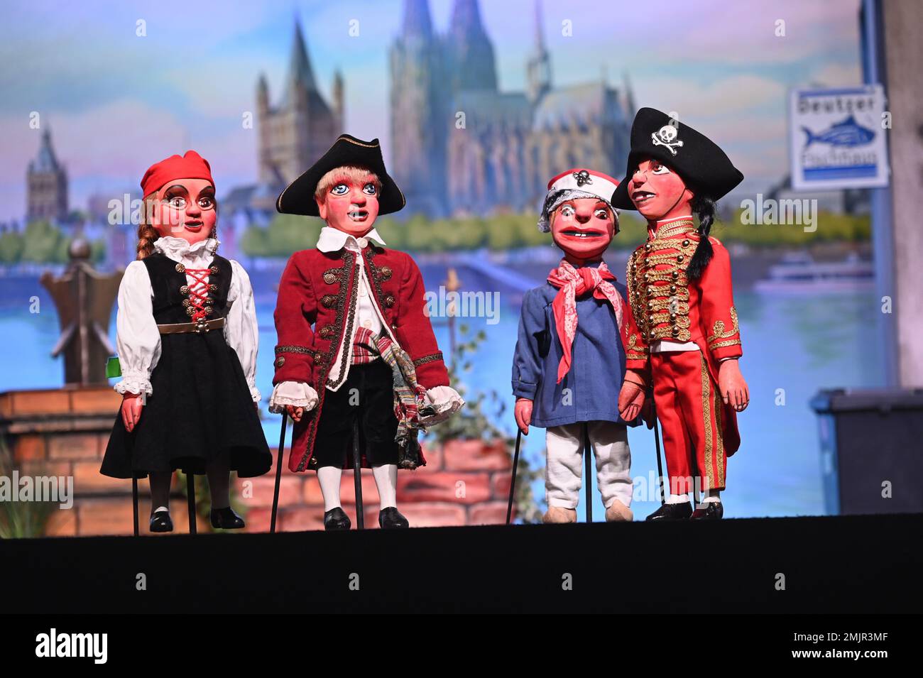 Cologne, Germany. 27th Jan, 2023. The Cologne Hänneschen Theater