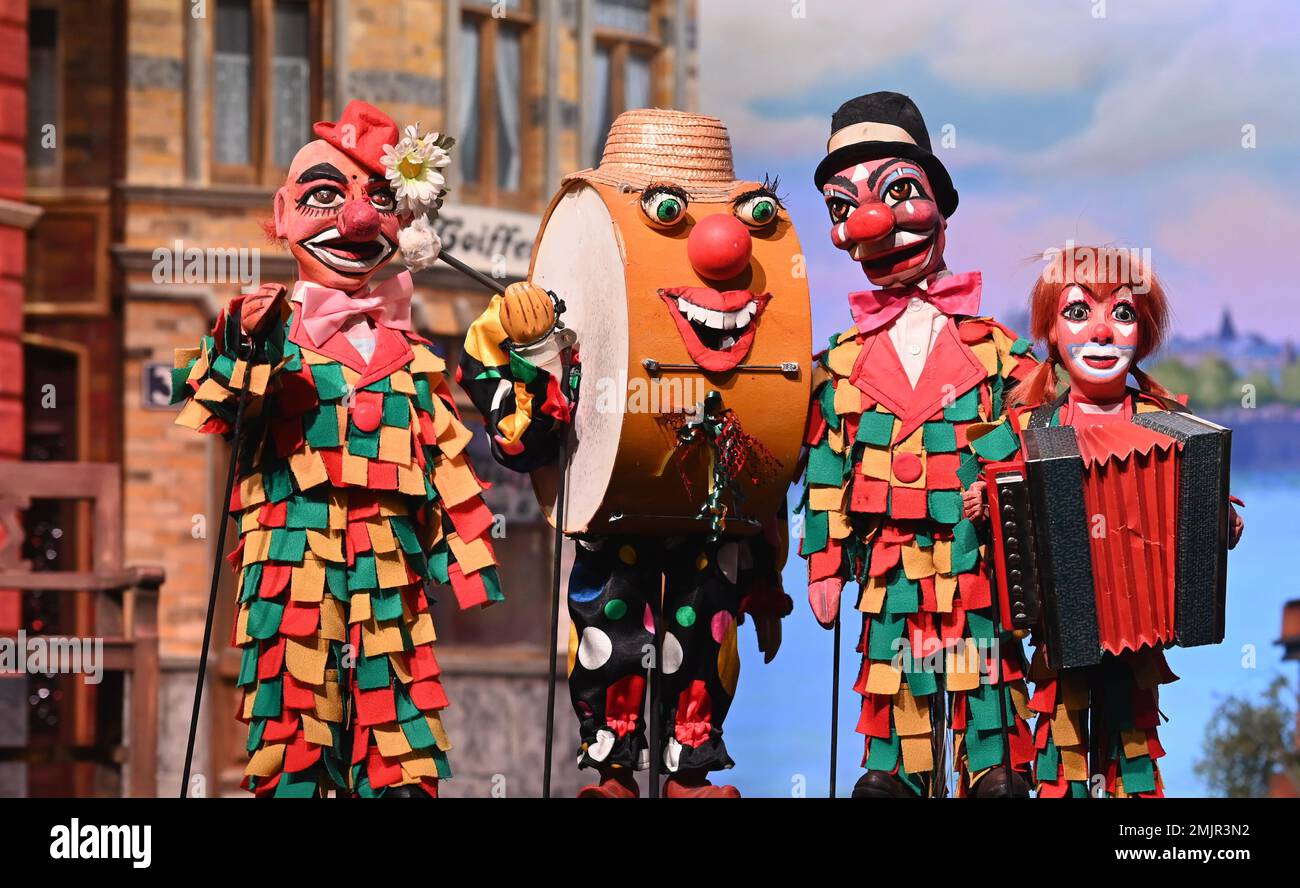 Cologne, Germany. 27th Jan, 2023. The Cologne Hänneschen Theater