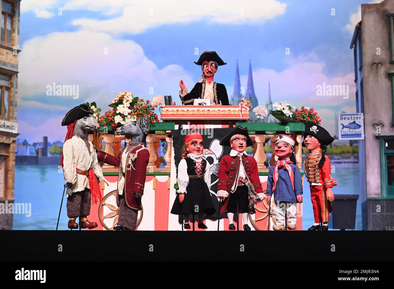 Cologne, Germany. 27th Jan, 2023. The Cologne Hänneschen Theater