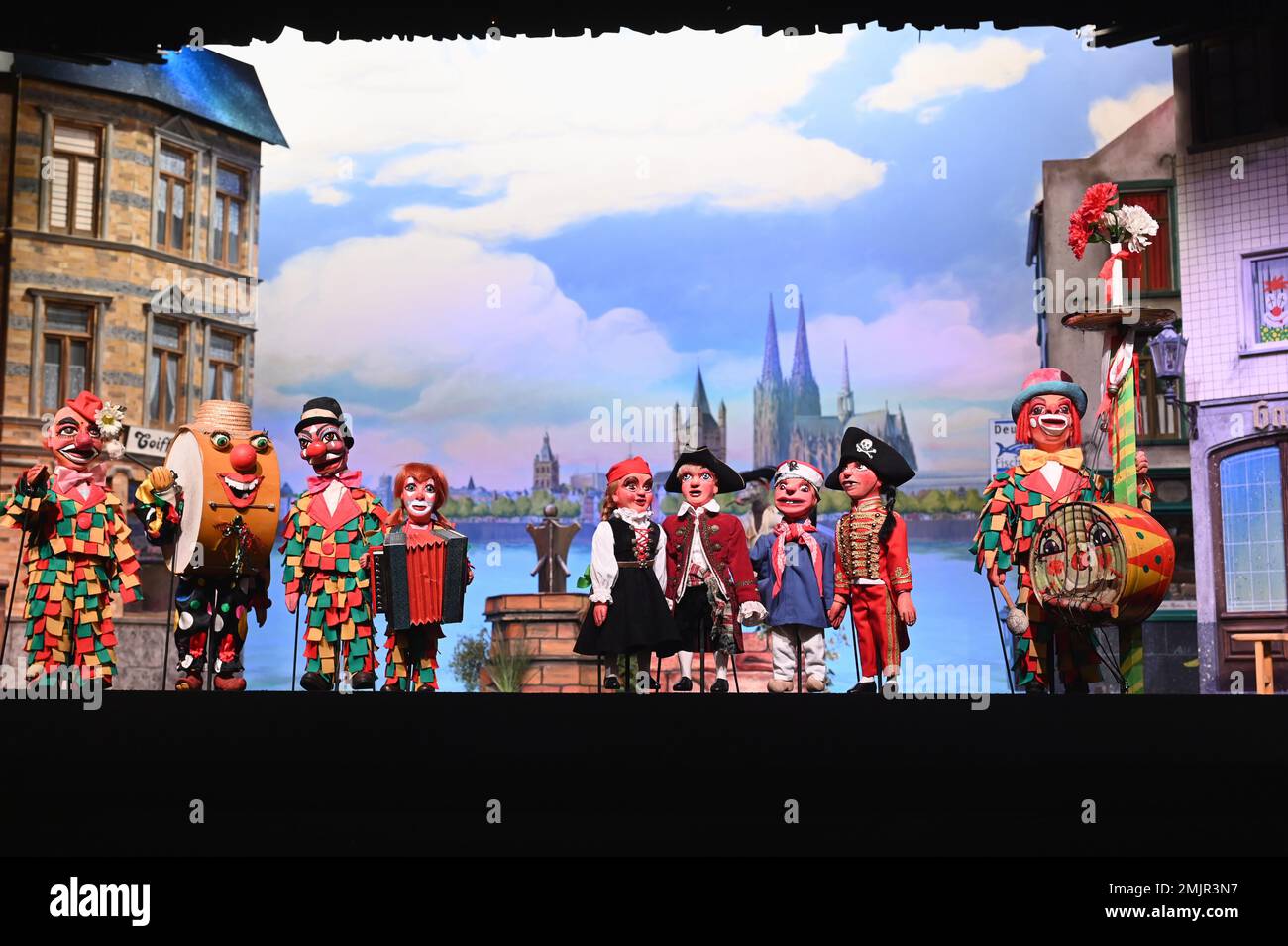 Cologne, Germany. 27th Jan, 2023. The Cologne Hänneschen Theater