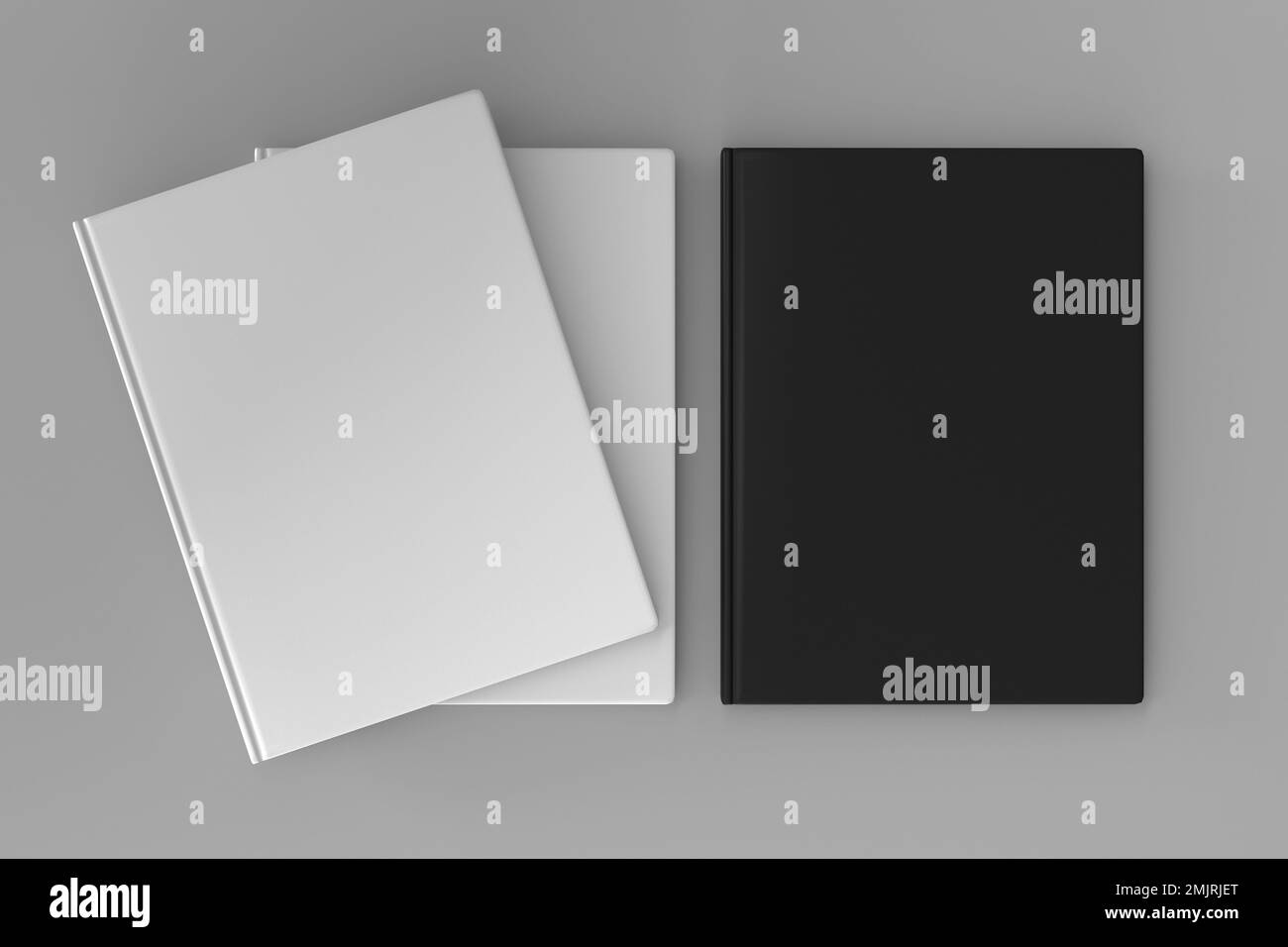 3d-rendering-blank-black-and-white-template-for-book-cover-design
