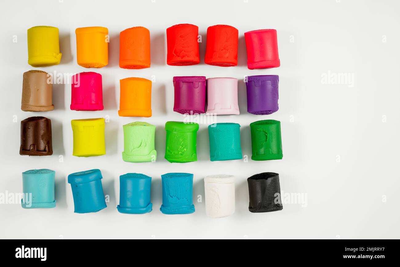 Soft modelling plasticine clay play dough material creative crafting