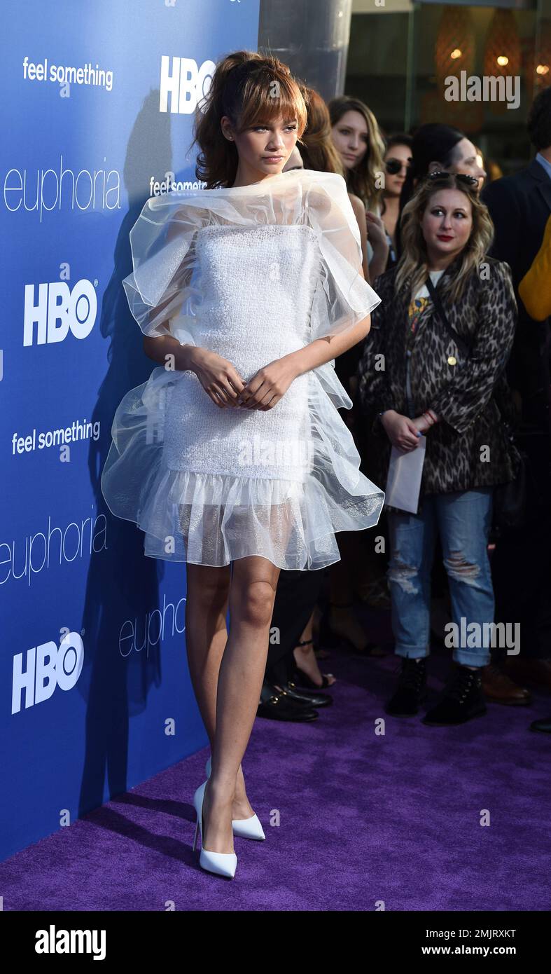 Zendaya, star of the HBO drama series 