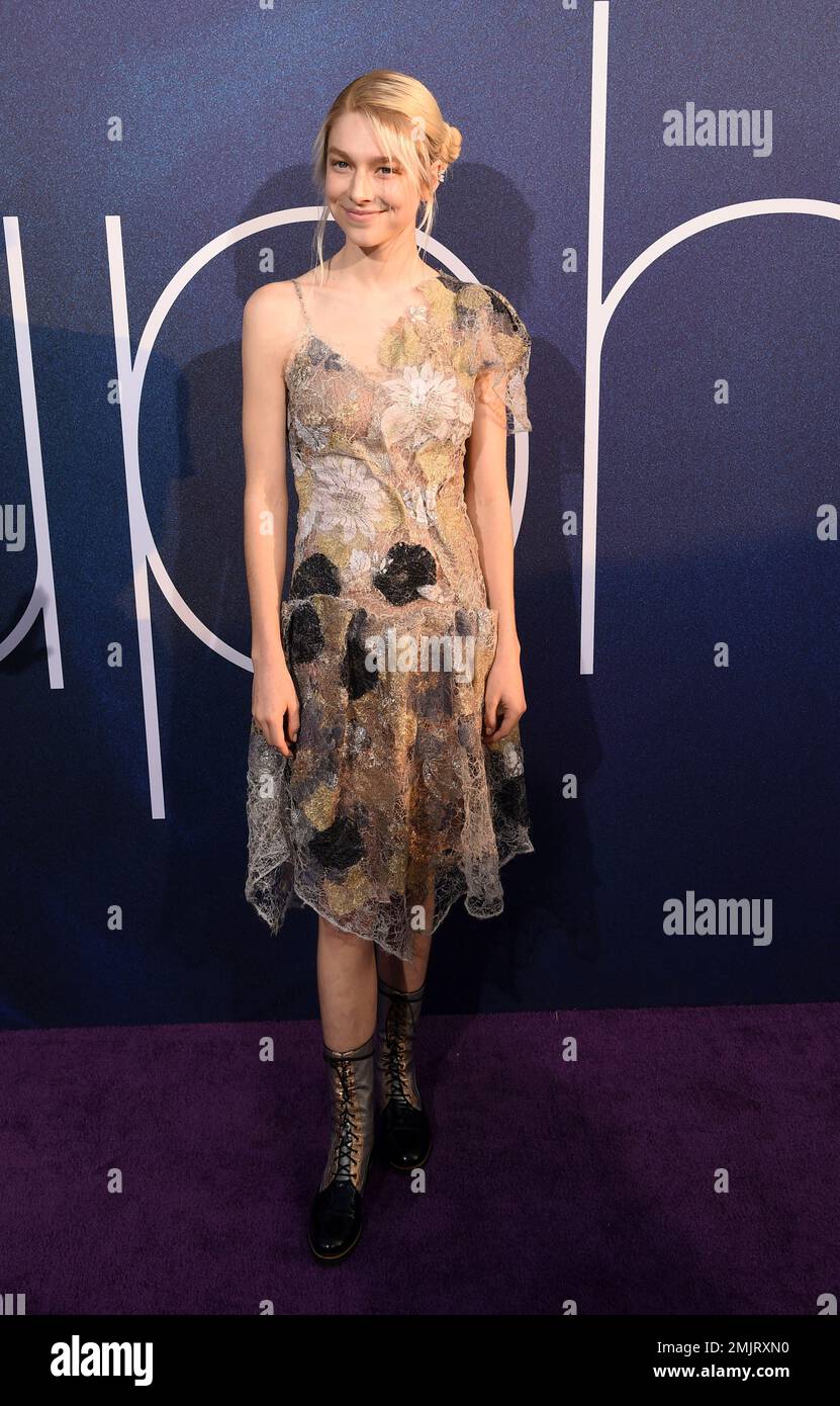 Hunter Schafer, a cast member in the HBO drama series &ldquo;Euphoria,&rdquo; poses