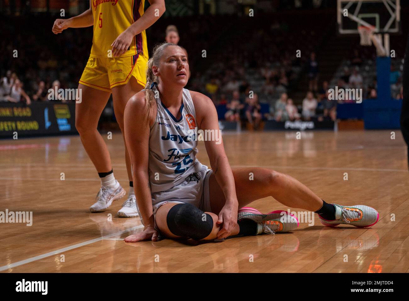 Adelaide, Australia. 28th Jan, 2023. Adelaide, South Australia, January 28th 2023: Lauren Jackson (25 Southside Flyers) looks on during the Cygnett WNBL game between Adelaide Lightning and Southside Flyers at Adelaide 36ers Arena in Adelaide, Australia. (Noe Llamas/SPP) Credit: SPP Sport Press Photo. /Alamy Live News Stock Photo