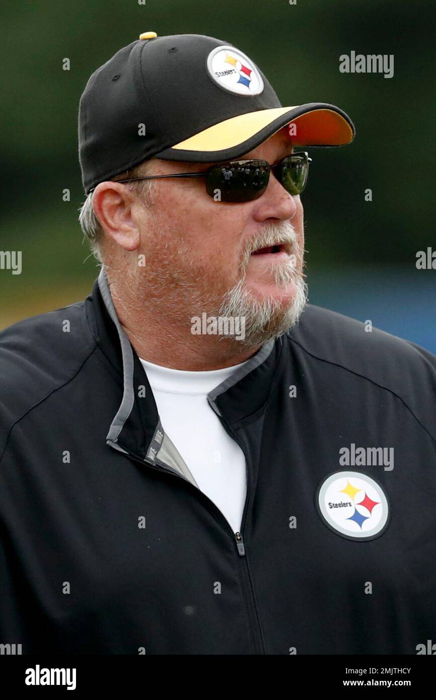 Pittsburgh Steelers offensive coordinator Randy Fichtner during an NFL  football practice, Thursday, May 30, 2019, in Pittsburgh. (AP Photo/Keith  Srakocic Stock Photo - Alamy