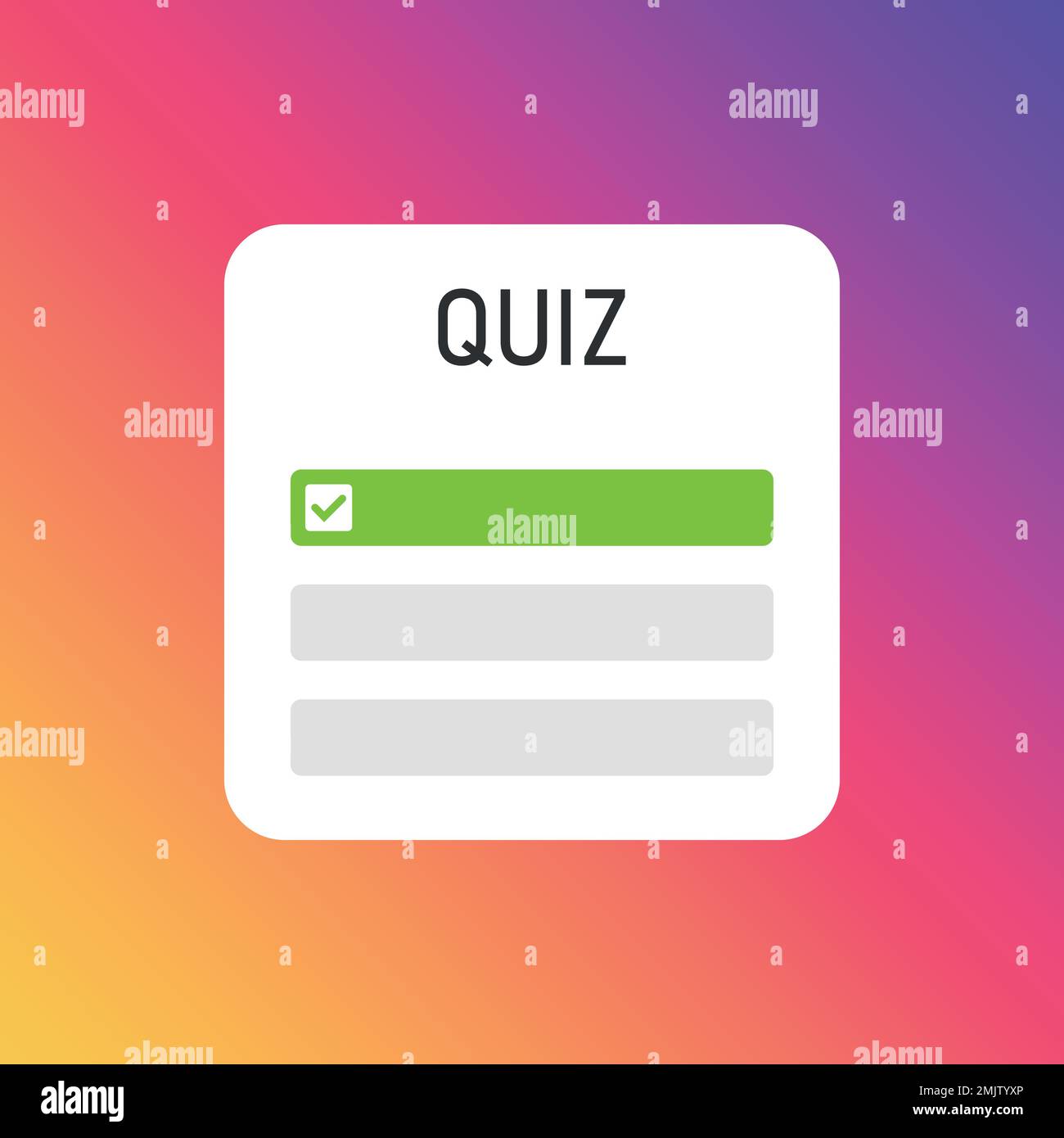 Quiz background Stock Vector Images - Alamy