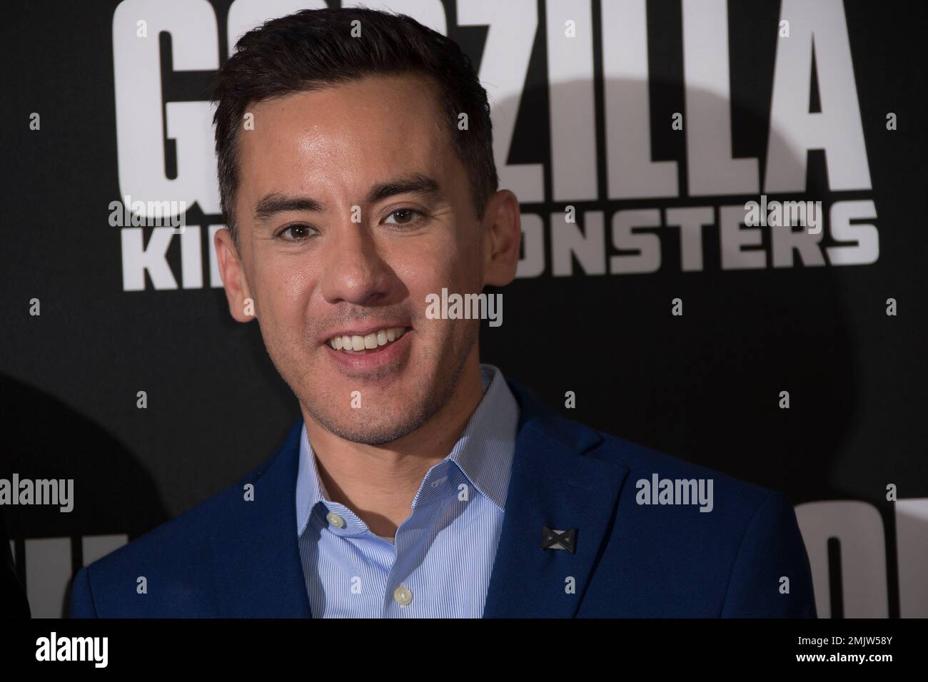 Director Michael Dougherty poses for photographers upon arrival at the ...